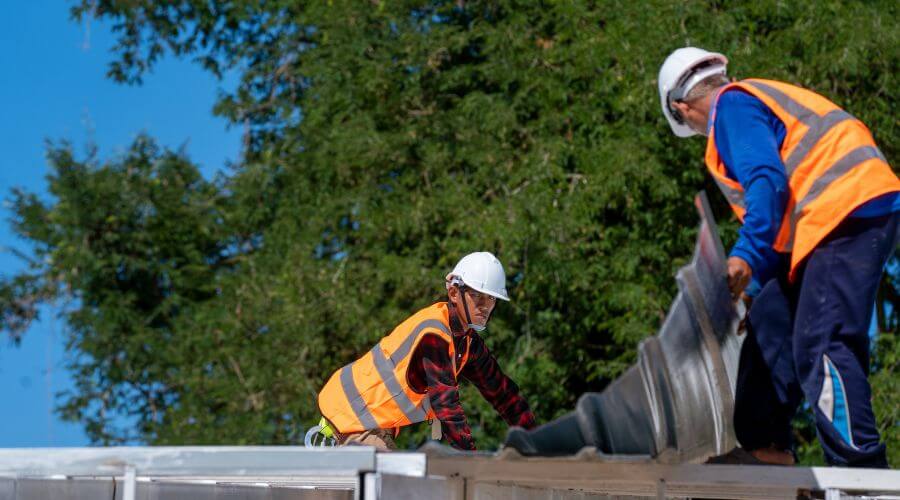 Roof repair in Culebra, PR